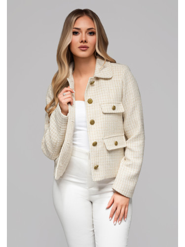 Edoti Women's jacket with padded collar OW-BLZB-0100 v1