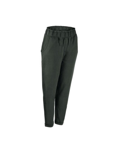 NUR DIE SWEAT HOME PANTS - Modern sports pants - dark green