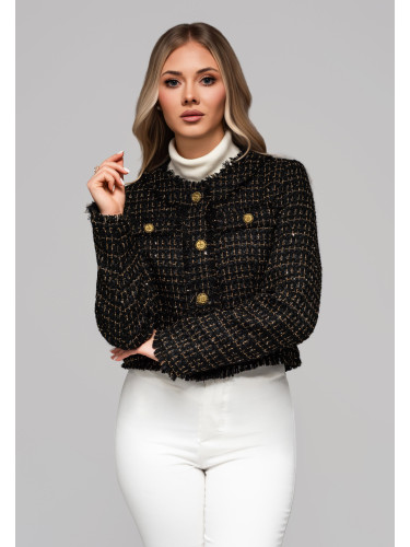 Edoti Women's jacket with wool and sequins OW-BLZB-0101 v1