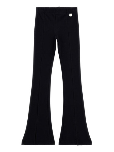 Детски панталон тип чарлстон в черен цвят Guess