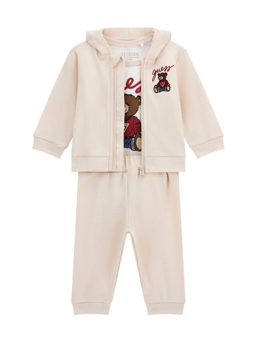 Комплект от три части в бежов цвят Guess