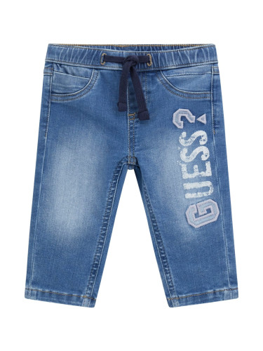 Бебешки дънки в тъмен деним с регулаж в талията Guess
