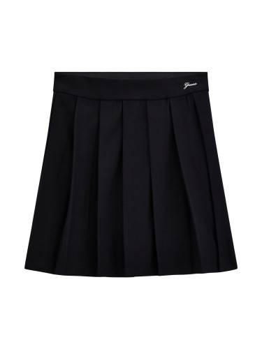 Детска плисе пола в черен цвят Guess