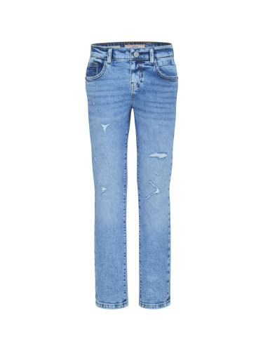 Детски дънки slim fit в светъл деним Guess