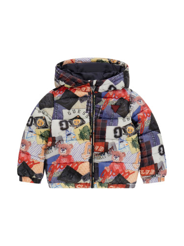 Бебешко преходно многоцветно яке с мечета Guess