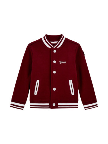 Бебешки суитшърт в червено Guess