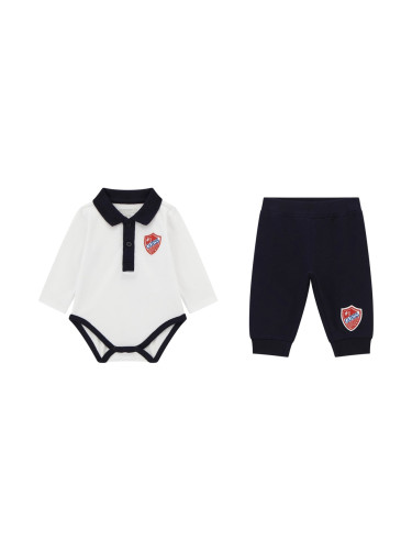 Бебешки комплет от две части с лого Guess