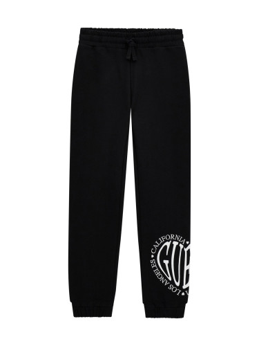 Детско спортно долнище в черен цвят Guess