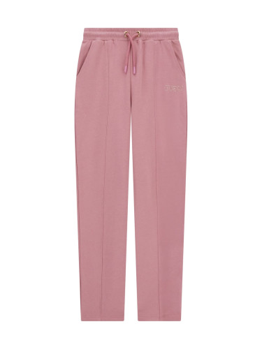 Детски розов панталон с камъчета Guess