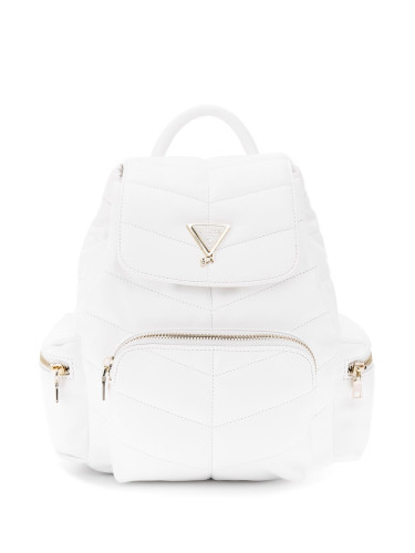 Детска раница в бял цвят с лого Guess