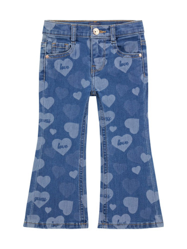 Бебешки чарлстон дънки на сърчица Guess