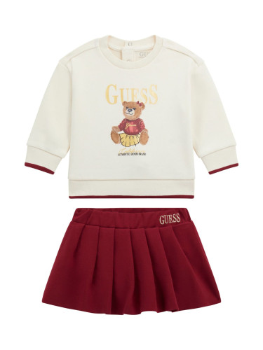 Бебешки комплект от две части с щампа мече Guess
