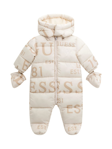 Бебешки зимен космонавт в бял цвят Guess
