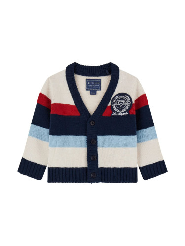 Бебешка плетена жилетка с копчета Guess