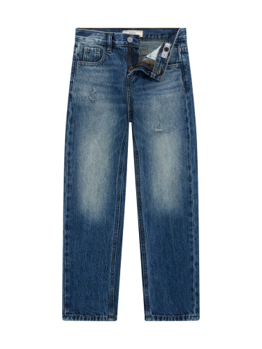 Детски дънки в тъмен деним Guess