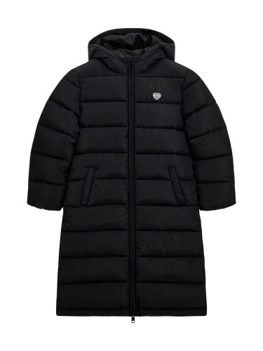 Детско дълго зимно яке в черно Guess