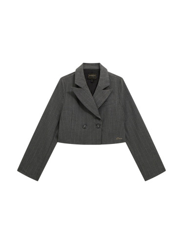 Детско сако в цвят графит Guess