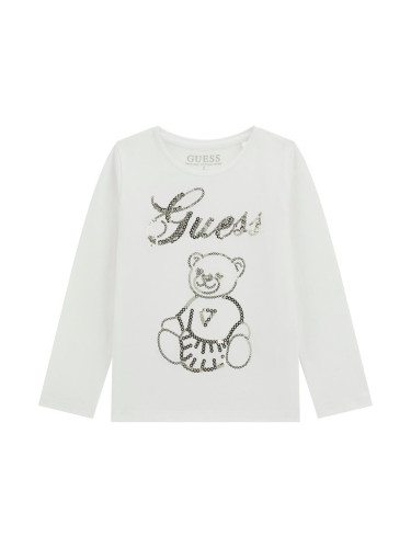 Бебешка блуза с пайети Guess