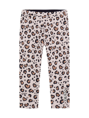 Детски двулицев клин с леопардов десен Guess