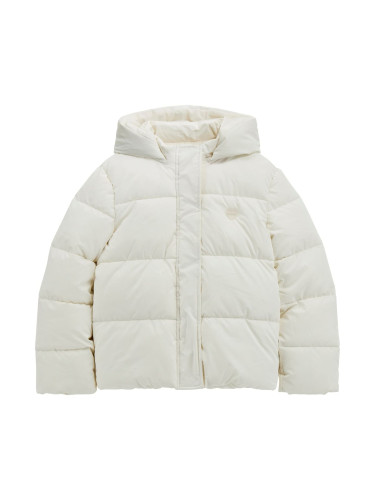 Детско зимно късо яке в бял цвят Guess