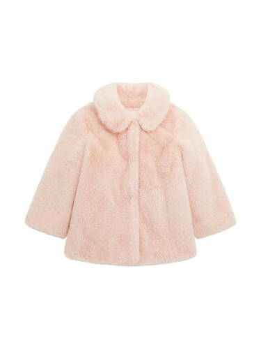 Детско палто в светлорозов цвят Guess
