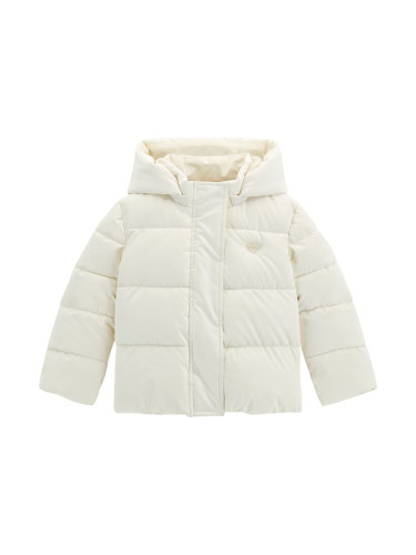 Бебешко зимно яке в цвят ванилия Guess