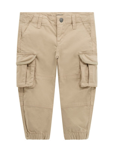 Детски карго панталон в бежов цвят Guess