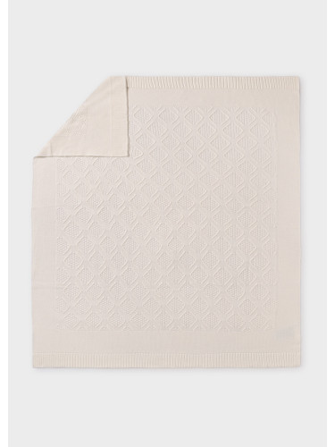 Бебешка памучна пелена от фино плетиво в бял цвят Mayoral