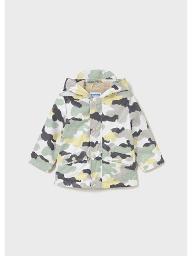 Бебешко непромокаемо яке с качулка в зелен цвят Mayoral