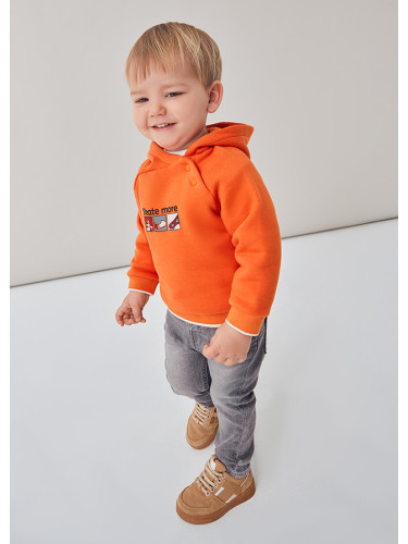 Бебешки basic дънки в сив цвят Mayoral