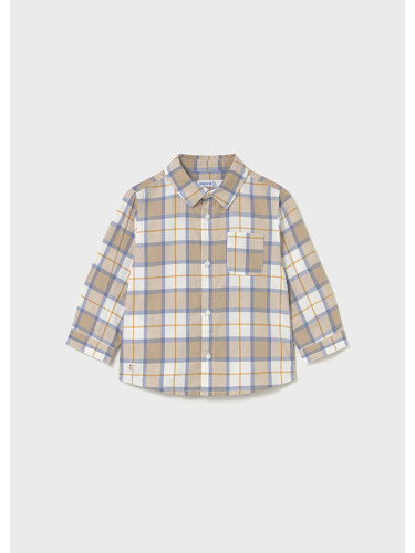 Бебешка риза каре в бежово Mayoral