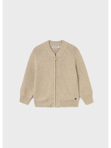 Бебешка жилетка от плетиво в бежов цвят Mayoral