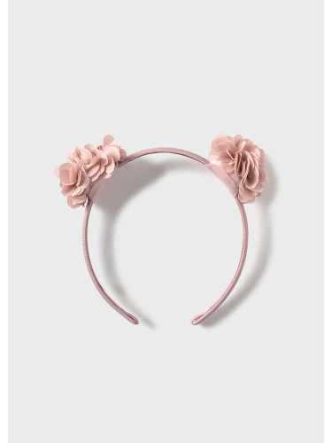 Диадема в цвят пудра Mayoral