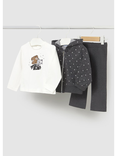 Комплект от три части в тъмносив цвят Mayoral