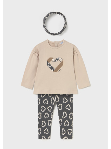 Бебешки комплект от три части с лента за глава Mayoral