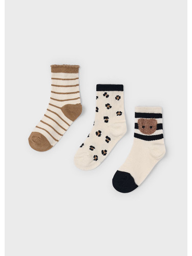Комплект чорапи в кафяв цвят Mayoral