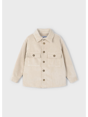Детска връхна риза в бежов цвят Mayoral