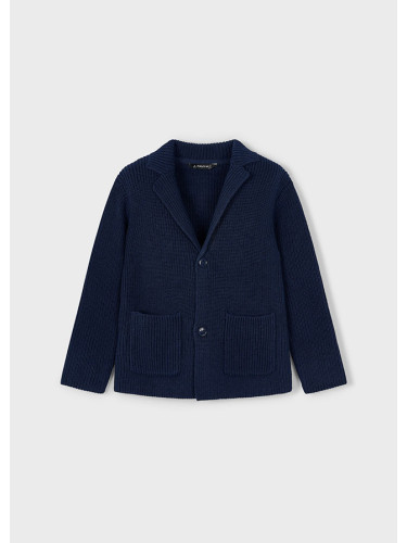 Детска плетена жилетка в тъмносин цвят Mayoral