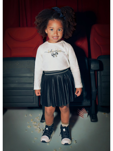 Детска плисирана пола в черен цвят Mayoral