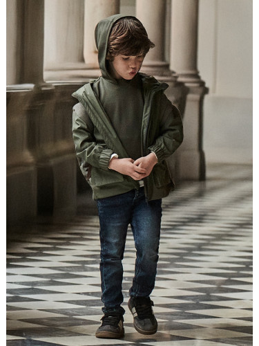 Детски дънкови панталони в цвят тъмен деним Mayoral