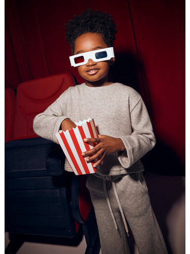 Детски комплект от фино плетиво в бежов цвят Mayoral