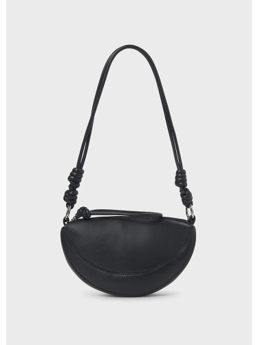 Детска официална кожена чанта в черен цвят Mayoral