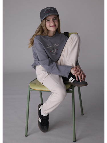 Детски панталон в бежов цвят Mayoral