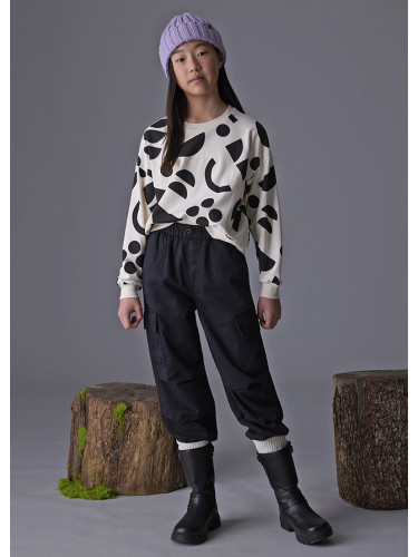 Детски панталон в черен цвят Mayoral