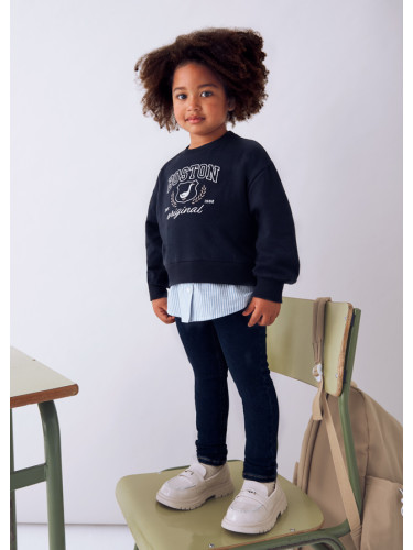 Детски ластични дънки в тъмносин цвят Mayoral