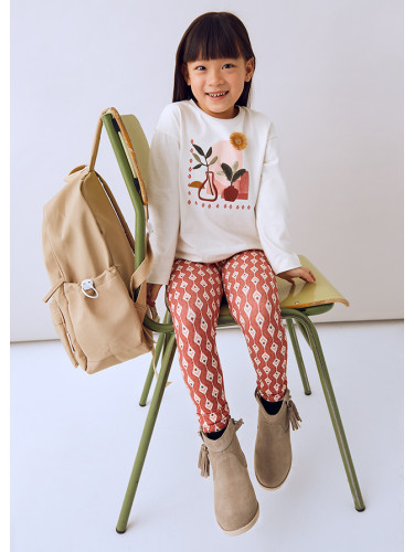 Детски комплект от две части в червено Mayoral