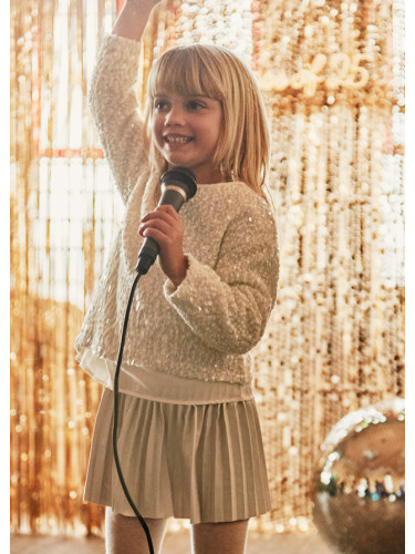 Рокля от две части с пайетена блуза Mayoral