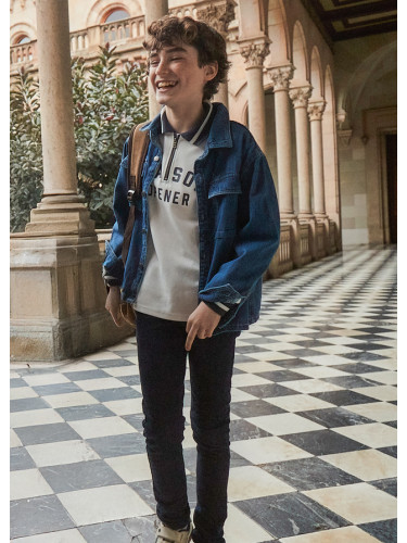 Спортно - елегантен панталон в тъмносин цвят Mayoral