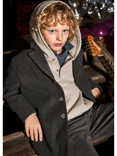 Палто с подплата в тъмносив цвят Mayoral