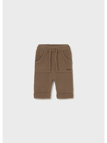 Бебешки дълъг панталон в кафяв цвят Mayoral